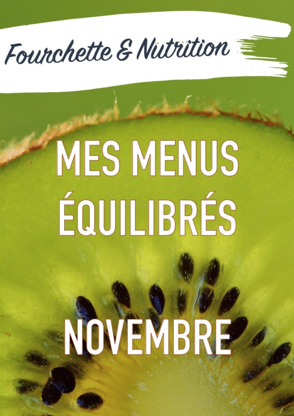 mes menus de novembre