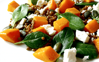 Salade de lentilles