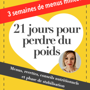 3 semaines pour perdre du poids