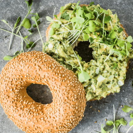 bagel végétarien