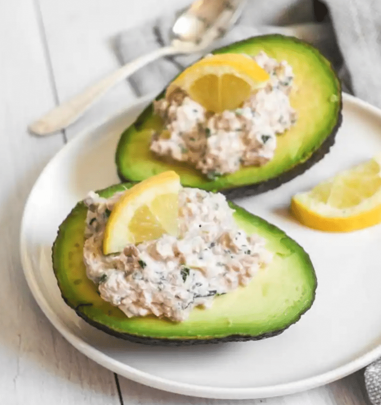 avocat farcis aux rillettes de thon