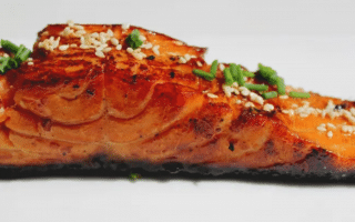 saumon mariné grillé à la japonaise