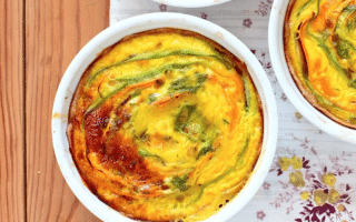 flan de courgettes