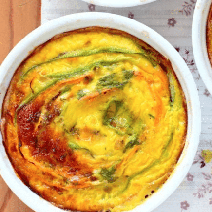 flan de courgettes