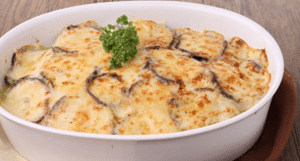 Gratin d'aubergines à la viande hachée