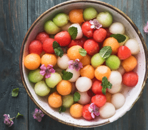 salade de fruits et légumes