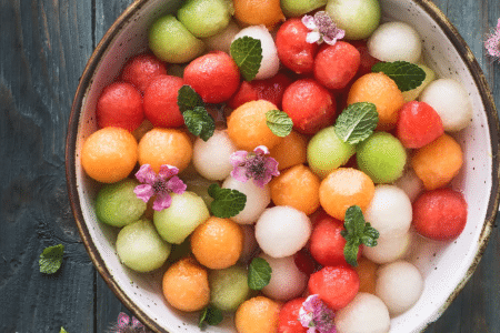 salade de fruits et légumes