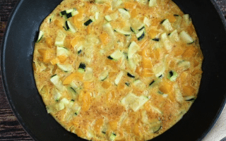 omelette aux courgettes