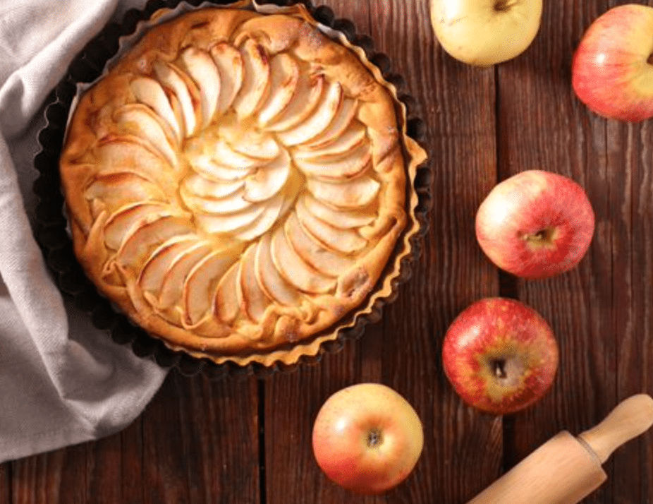 Recette de tarte aux pommes