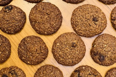 Cookies d’avoine aux raisins secs