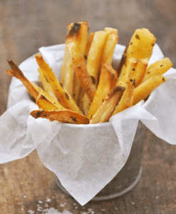 Frites de panais au miel