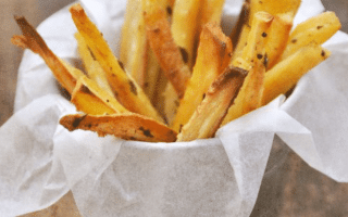 Frites de panais au miel