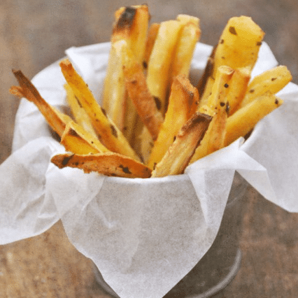 Frites de panais au miel