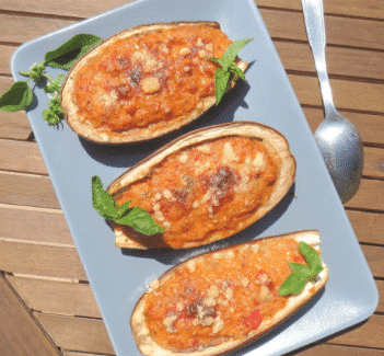 Recette d’aubergine farcie au thon