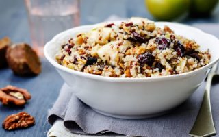 Salade de quinoa et cranberries