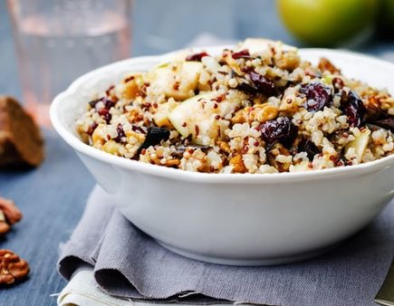 Salade de quinoa et cranberries