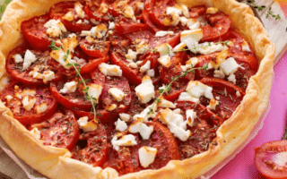 Tarte tomates et feta