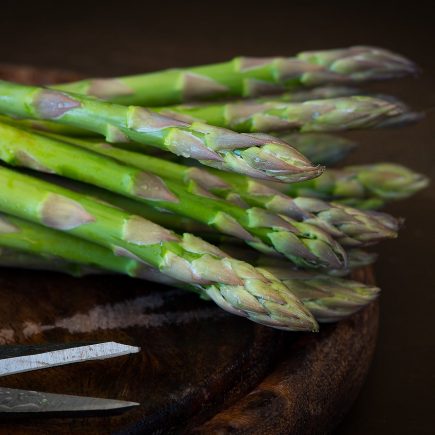 Velouté d’asperge et burrata