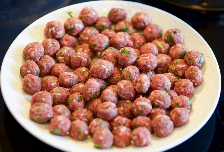 Recette de boulettes de boeuf épicé et riz