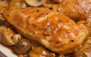 poulet sauce chasseur