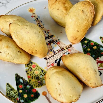 madeleines au peanut butter