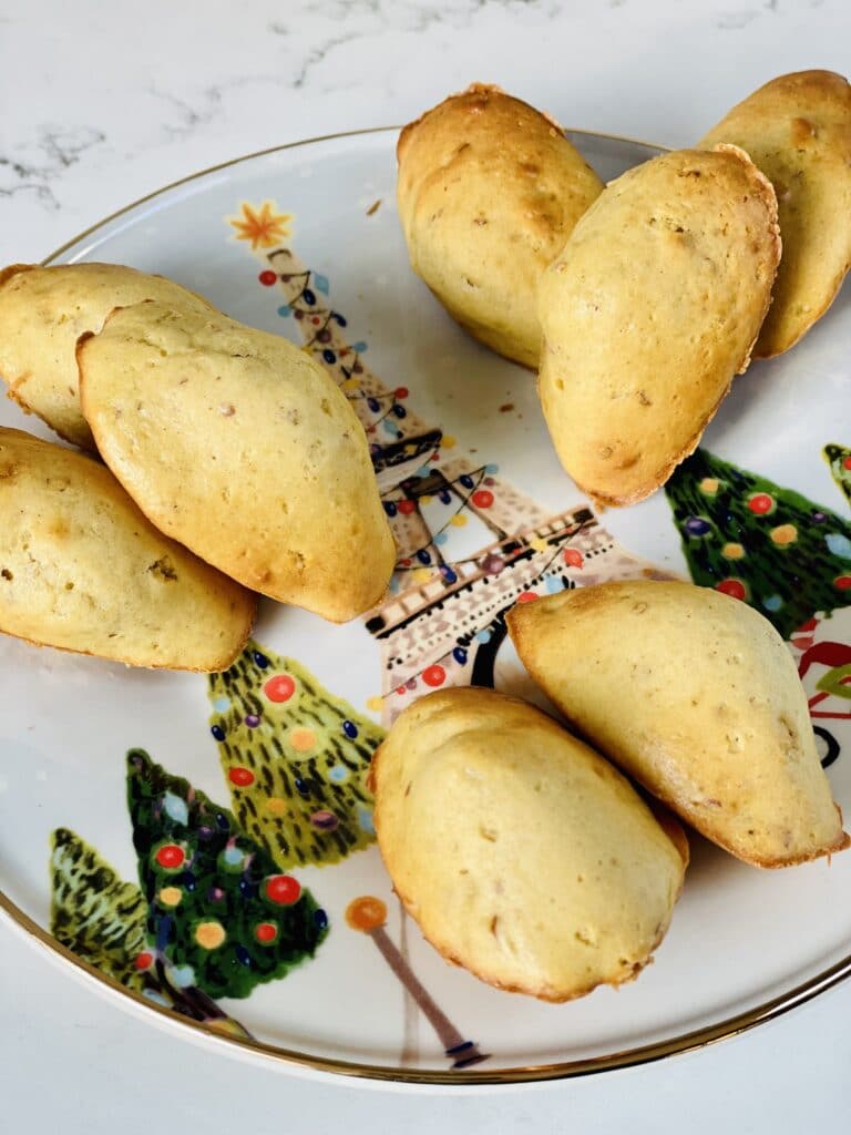 madeleines au peanut butter