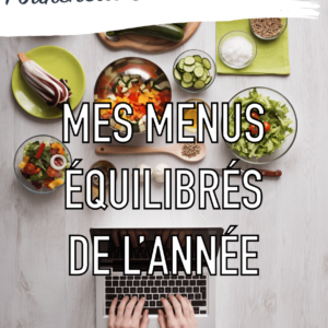 Bundle 1 année de menus équilibrés !