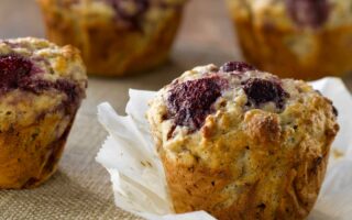 Muffin aux céréales et fruits
